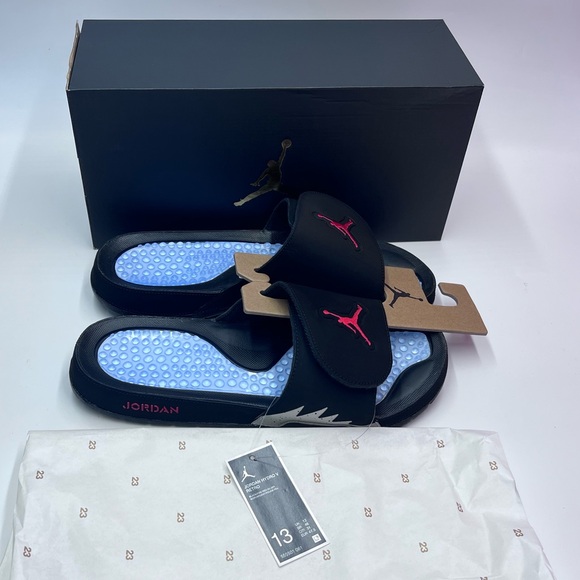 JordanAir Jordan Hydro 5 Slides 'Metallic' - Picture 7 of 11